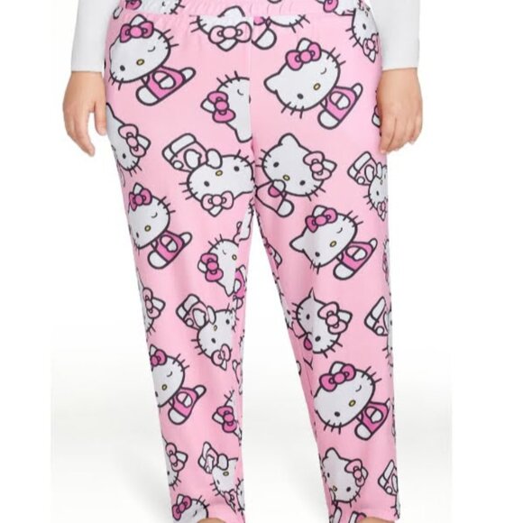 Women's Hello Kitty Poses Sleep Pant with Pockets - Picture 1 of 2